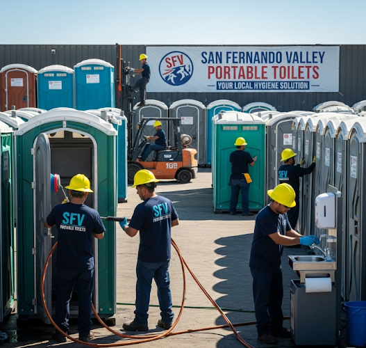 Rapid Portable Toilet Rental Reseda