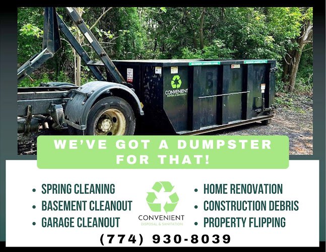 Convenient Disposal & Sanitation